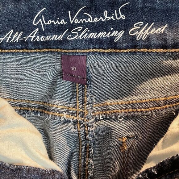 NWT Gloria Vanderbilt Jessa Jeans Size 10 - Picture 8 of 12